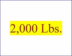 2000 Lbs